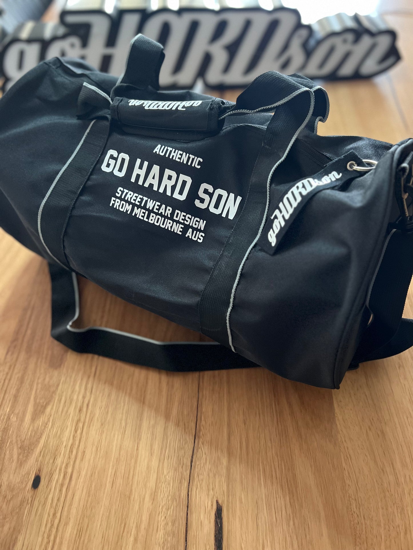 goHARDson Gym Barrel Bag everyday carry mens accessories