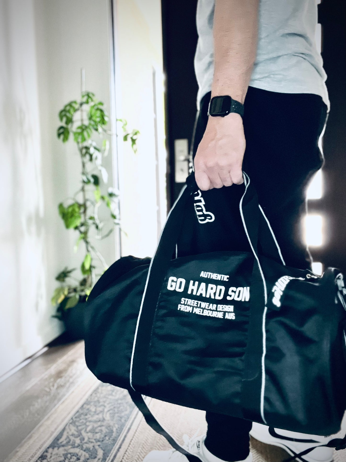 goHARDson Gym Barrel Bag everyday carry mens accessories