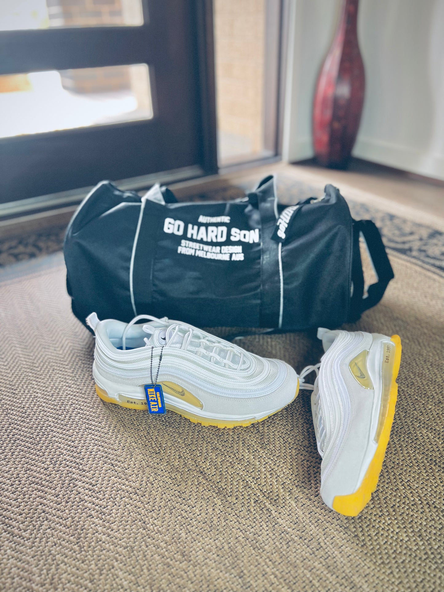 goHARDson Gym Barrel Bag everyday carry mens accessories