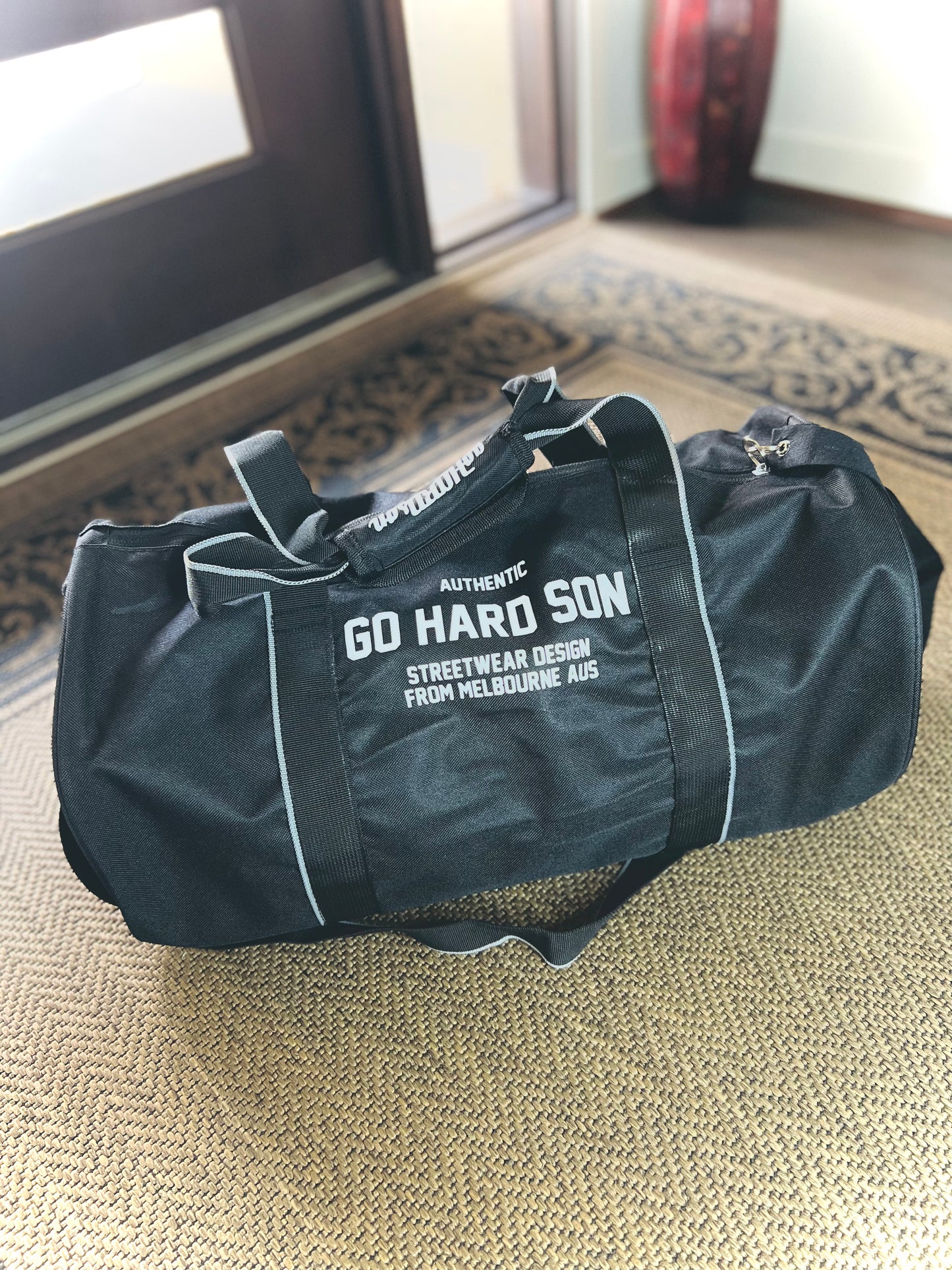 goHARDson Gym Barrel Bag everyday carry mens accessories