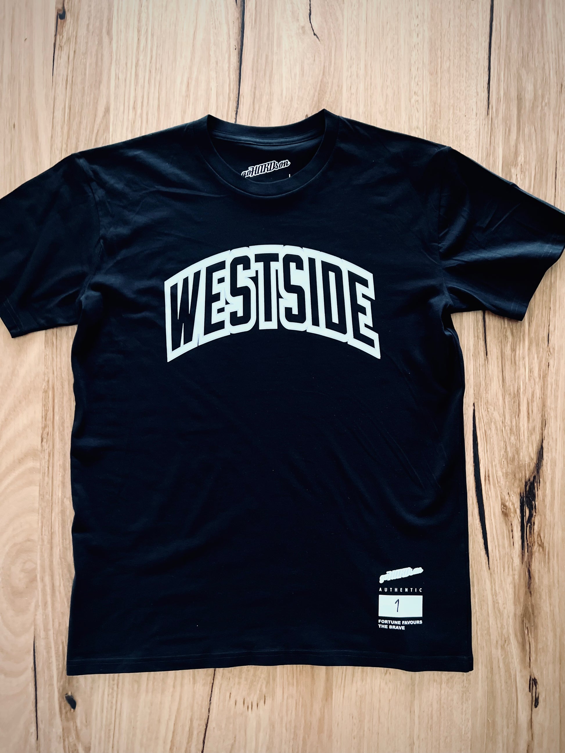 goHARDson "westside' black streetwear tee t-shirt tshirt mens fashion