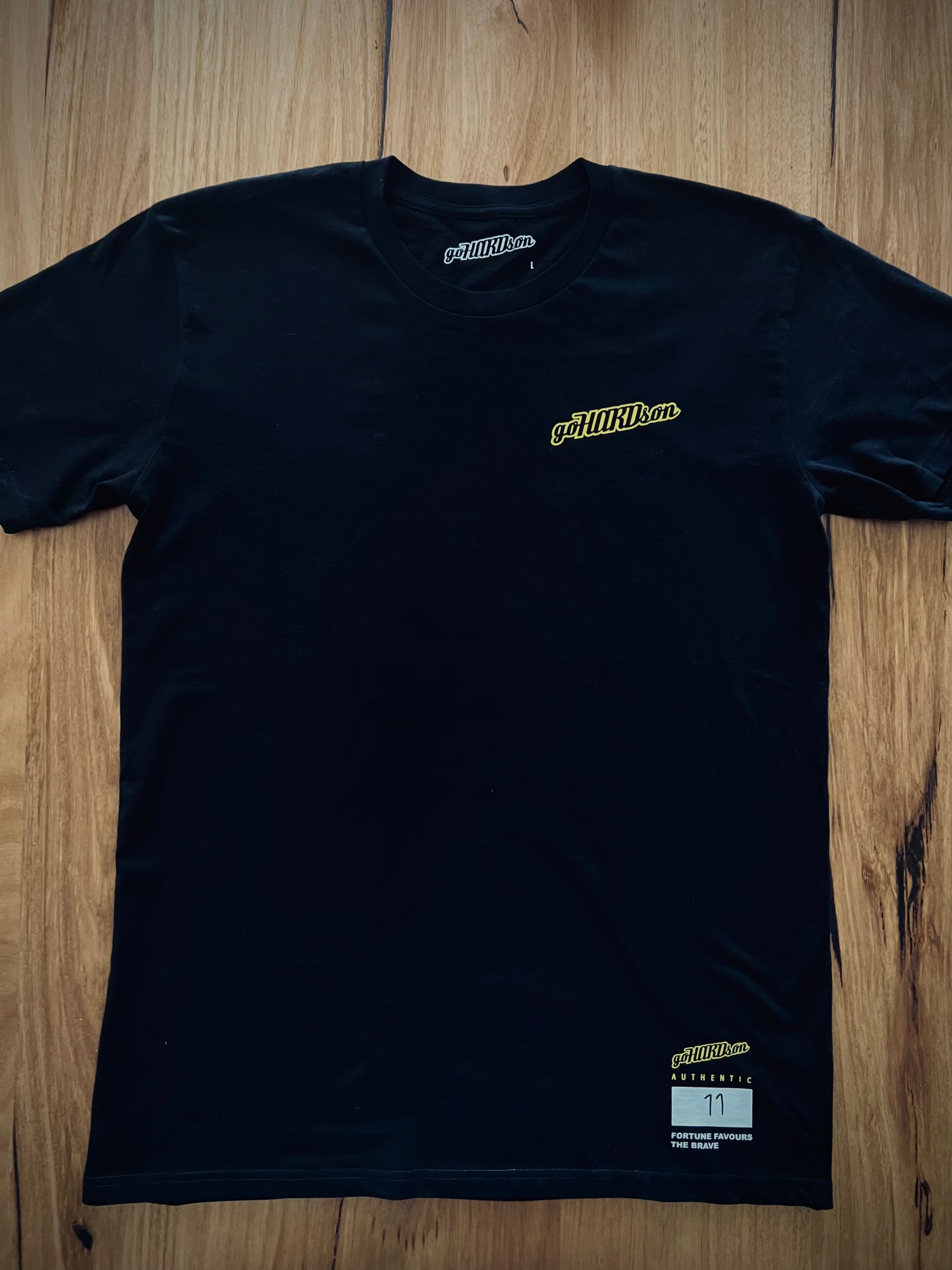 goHARDson the westside black mens streetwear t-shirt golden state warriors the bay melbourne westgate bridge steph curry