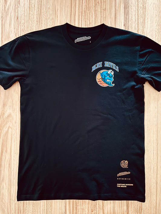 gohardson caroline springs blue devils keilor basketball association support crew tee t shirt