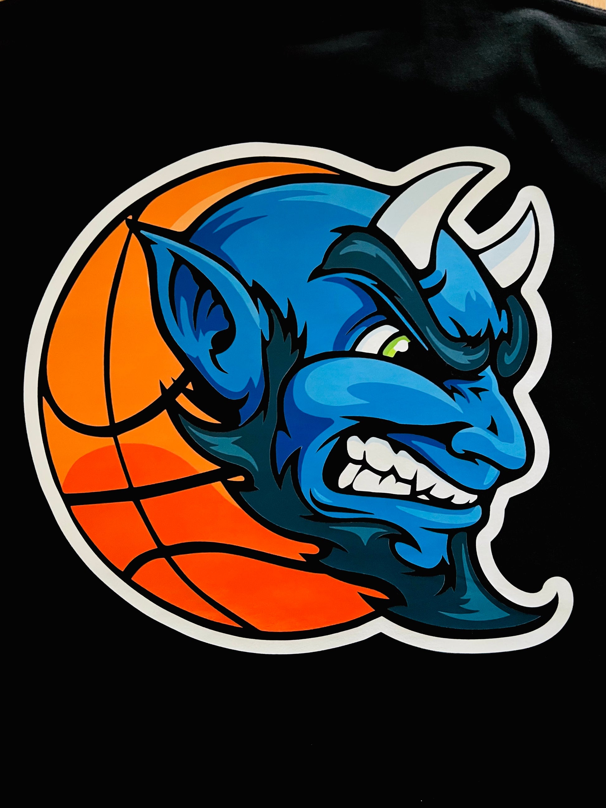 gohardson caroline springs blue devils keilor basketball association support crew tee t shirt