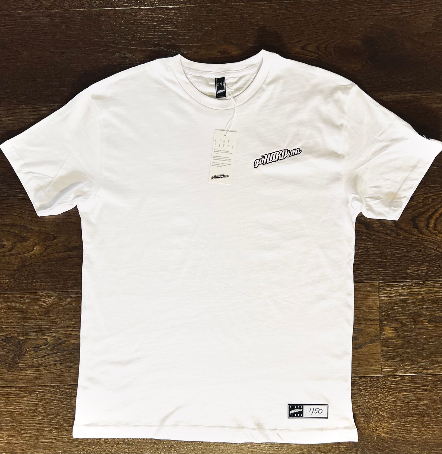 gHARDson First Fifty t-shirt streetwear mens fashion tees clothing tops accessories