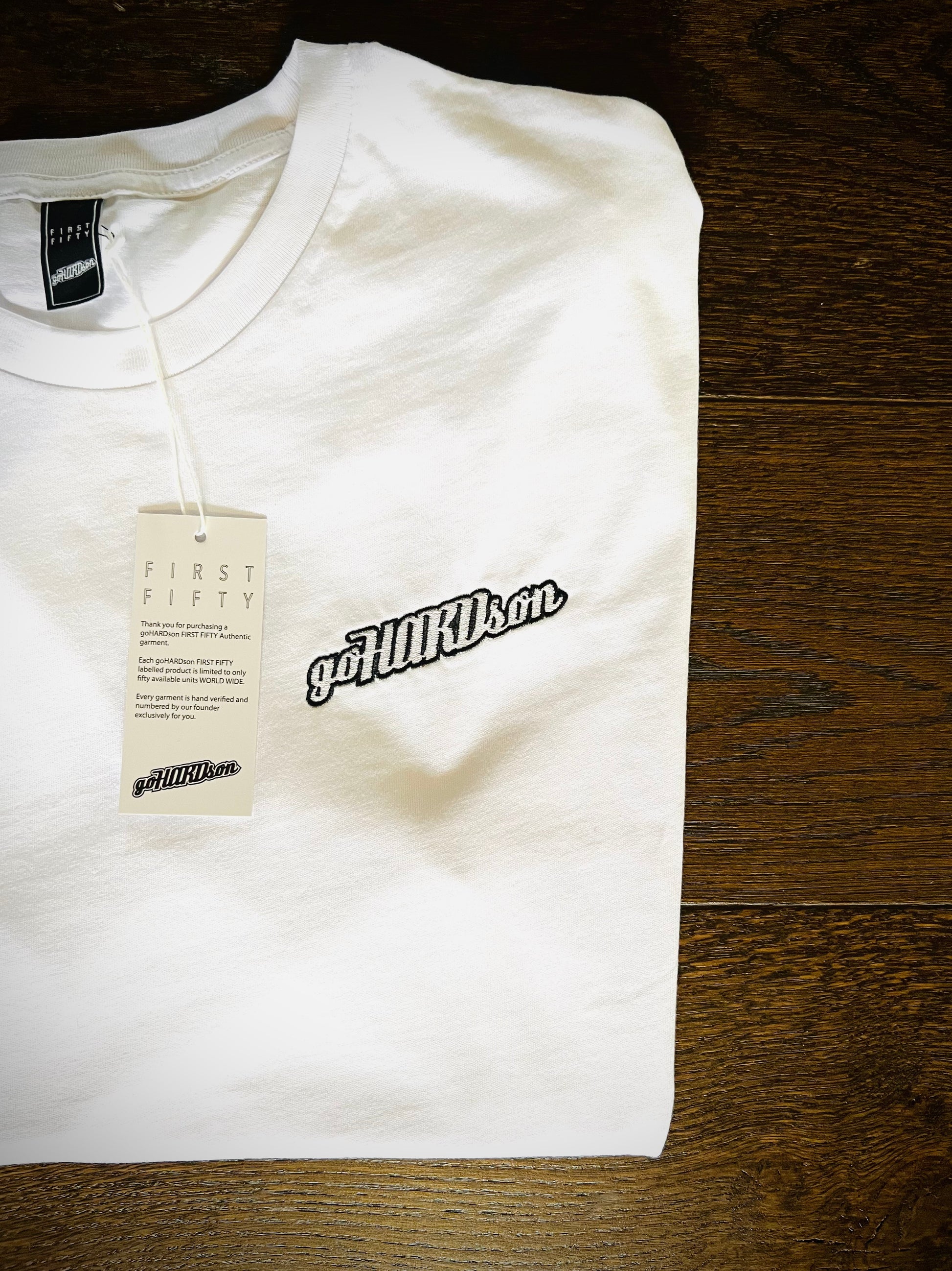 gHARDson First Fifty t-shirt streetwear mens fashion tees clothing tops accessories