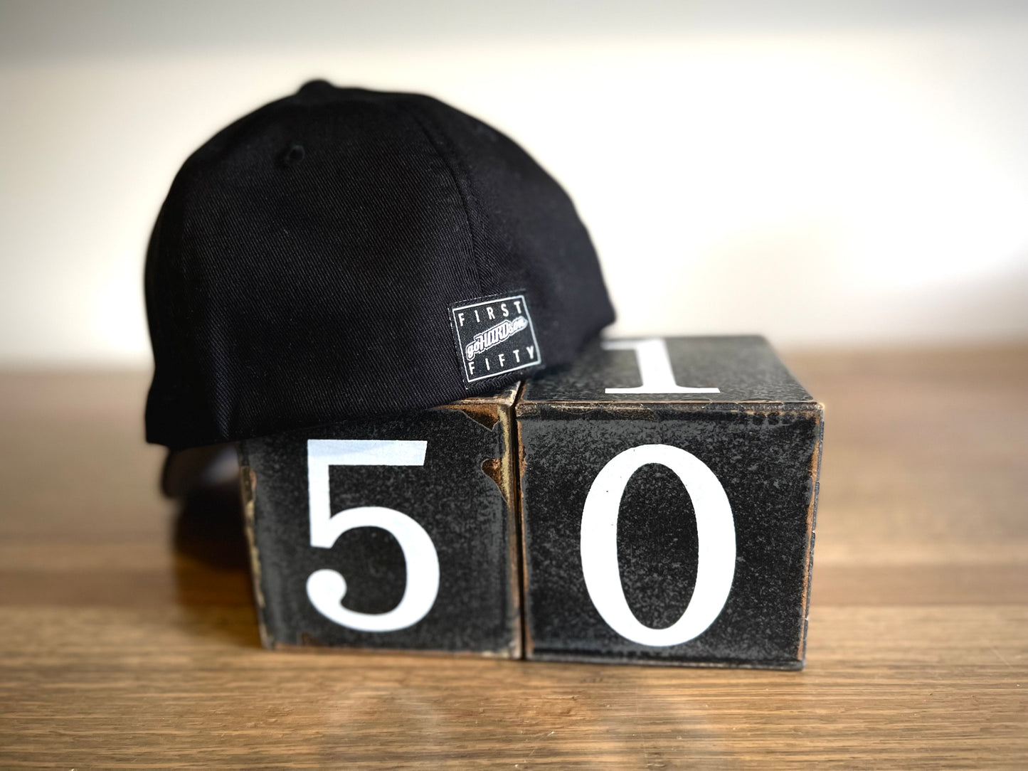 gHARDson First Fifty flex fit fitted cap Yupoong streetwear mens fashion clothing hats accessories