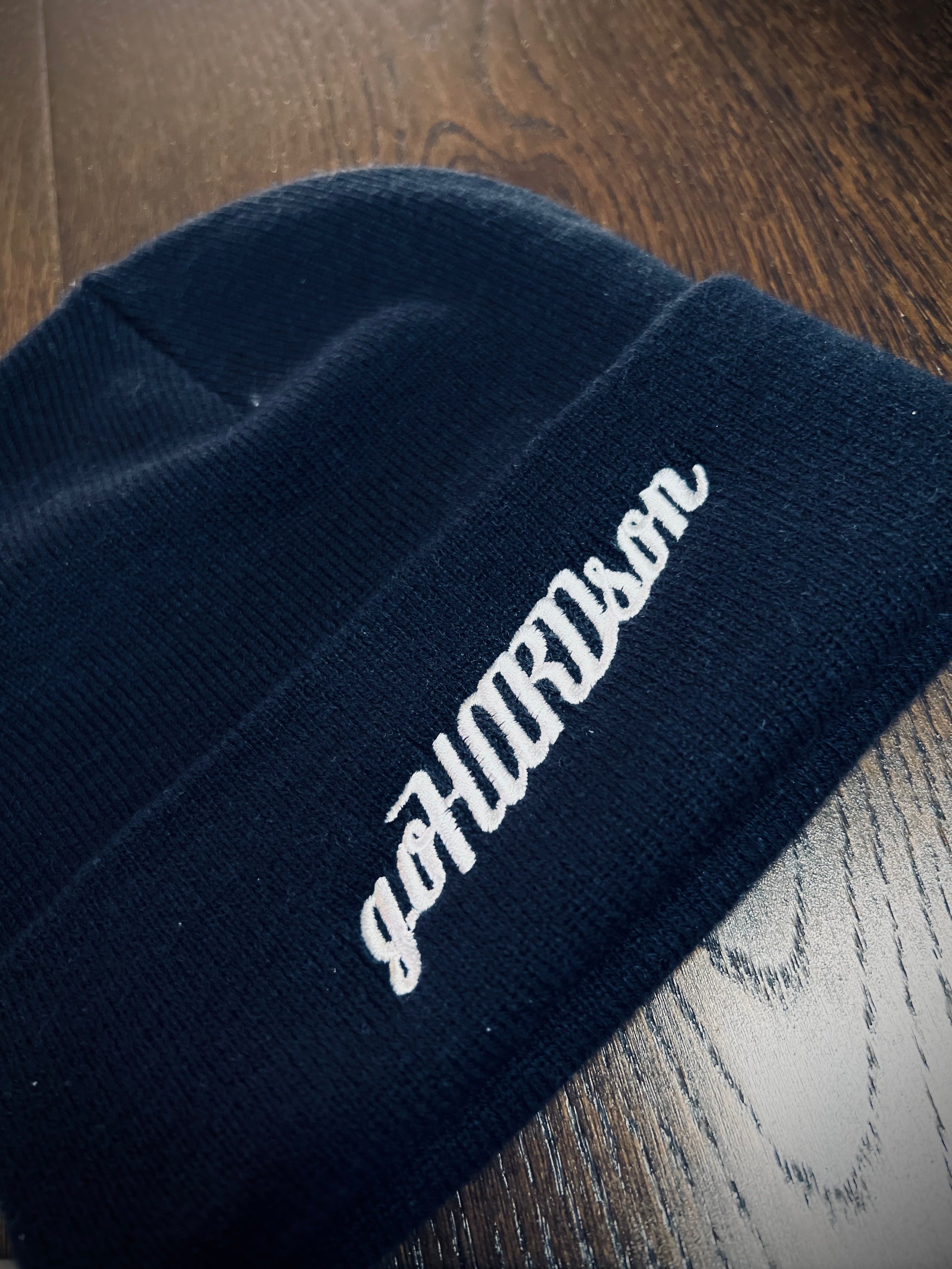 goHARDson goHARD_Beanie streetwear mens fashion Beanie clothing hats accessories Authentic Winter 2022 Fortune Favours the brave