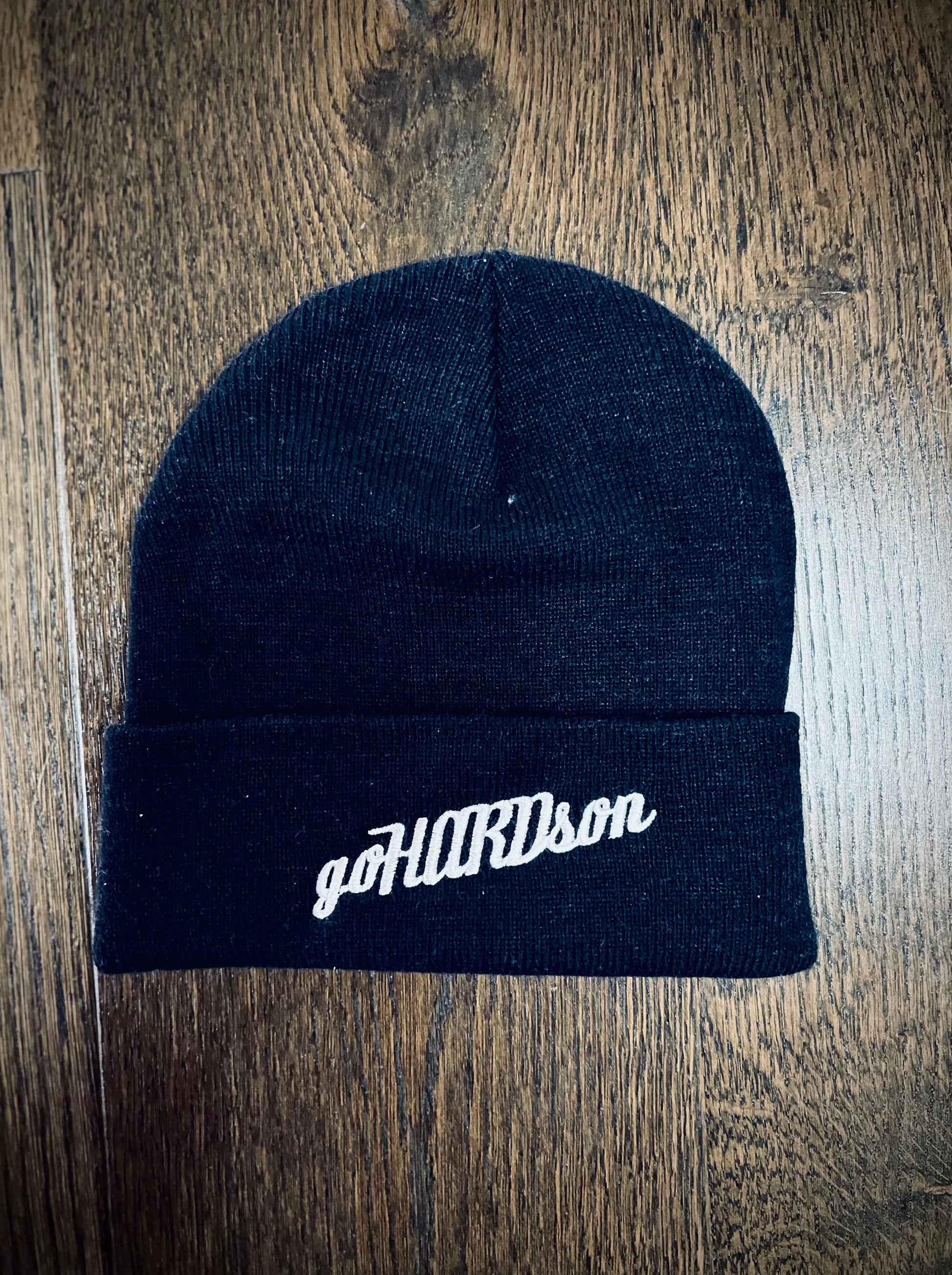 goHARDson goHARD_Beanie streetwear mens fashion Beanie clothing hats accessories Authentic Winter 2022 Fortune Favours the brave