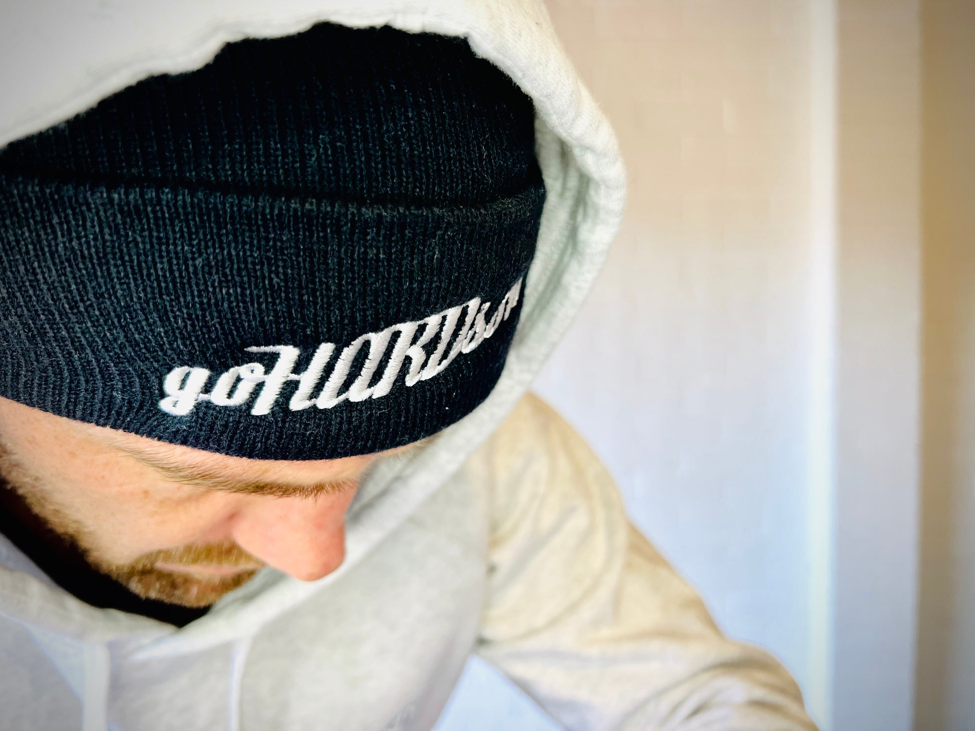 goHARDson goHARD_Beanie streetwear mens fashion Beanie clothing hats accessories Authentic Winter 2022 Fortune Favours the brave